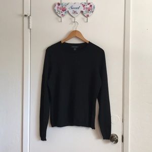 NWOT Men’s Banana Republic Merino Sweater Black XL
